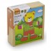 „Viga Wooden Puzzle“ edukacinis galvosūkis su meškiuku