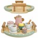 Medinis arbatos ir kavos rinkinys, 12 vnt., FSC WOOPIE GREEN
