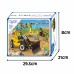 Konstravimo rinkinys STEAM Statybinės transporto priemonės 6in1 223 vnt. WOOPIE