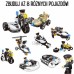 Kaladėlės Sukurkite policijos transporto priemones. 8 STEAM modeliai – tapkite miesto didvyriu! WOOPIE Kaladėlės Sukurkite policijos transporto priemones. 8 STEAM modeliai – tapkite miesto didvyriu! WOOPIE