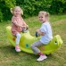 Dvipusės sūpynės vaikams – balansinės sūpynės su dinozauro dizainu BIG Dino
