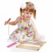 Medinių staklių audimo dirbtuvių Montessori audimo rinkinys VIGA Medinių staklių audimo dirbtuvių Montessori audimo rinkinys VIGA