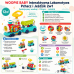 2-in-1 interaktyvus traukinukas-stumdukas ir paspiriama transporto priemonė WOOPIE BABY