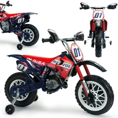 Elektrinis motociklas vaikams INJUSA Repsol 6 V
