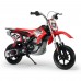 Elektrinis krosinis motociklas vaikams raudonas INJUSA Motor Cross 24V