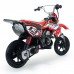 Elektrinis krosinis motociklas vaikams raudonas INJUSA Motor Cross 24V
