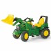 Pedalinis traktorius su kaušu, žalias Rolly Toys rollyFarmtrac John Deere 7930