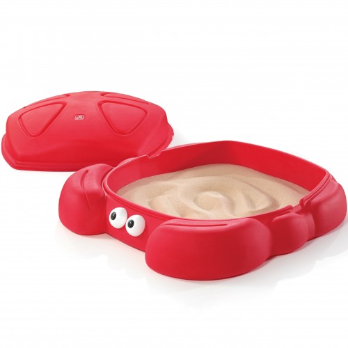 Krabo formos plastikinė smėlio dėžė vaikams su dangčiu STEP2 Crab