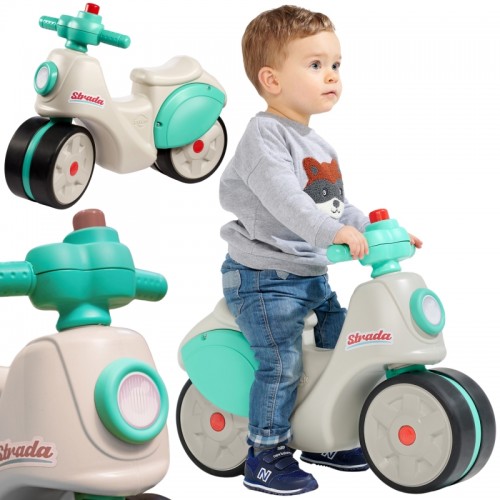 Paspirtukas „Strada Retro Silent“ su padangomis nuo 1 metų FALK