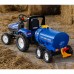 Vaikiška cisterninė priekaba su vandens čiaupu mėlyna – 3–7 metų vaikams FALK New Holland