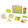Žaislų dėžutė edukacinė 7in1 sensorinė dėžutė 22-24 mėnesių TOOKY TOY XXL Montessori