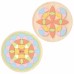 Pastelinės Mandala Montessori Dėlionės Mozaikos Gėlės CLASSIC WORLD