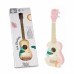 Medinė ukulelė vaikams, rožinė CLASSIC WORLD