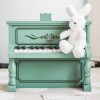 CLASSIC WORLD vintage stiliaus medinis pianinas su natų knygele
