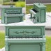 CLASSIC WORLD vintage stiliaus medinis pianinas su natų knygele CLASSIC WORLD vintage stiliaus medinis pianinas su natų knygele