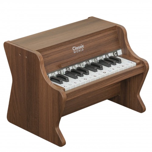 Medinis klasikinis pianinas vaikams su mokymosi knygele CLASSIC WORLD Medinis klasikinis pianinas vaikams su mokymosi knygele CLASSIC WORLD