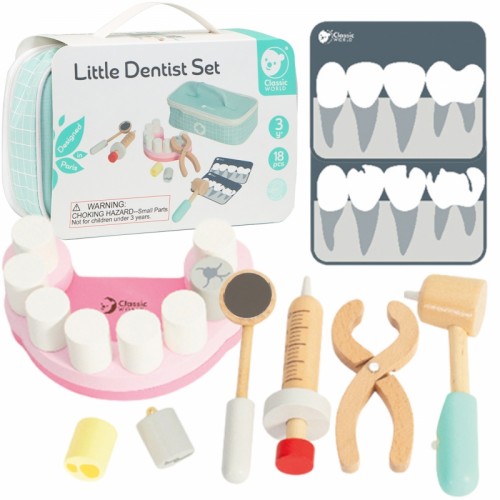 Mažas odontologo rinkinys ir gydytojo lagaminas CLASSIC WORLD Mažas odontologo rinkinys ir gydytojo lagaminas CLASSIC WORLD