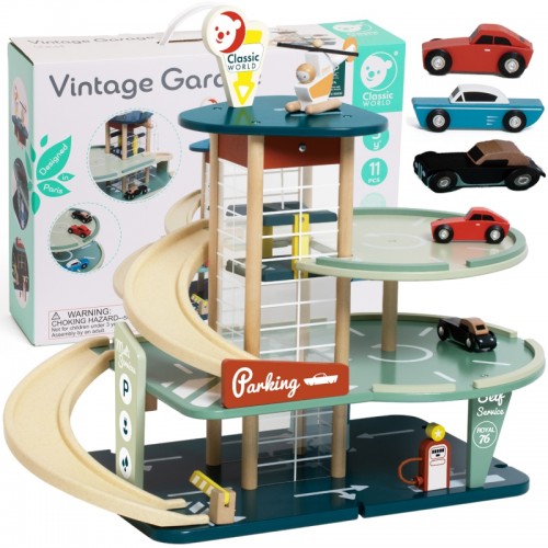 Daugiaaukštė automobilių stovėjimo aikštelė + priedai CLASSIC WORLD