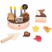 Medinis gimtadienio tortas pjaustymui, 19 vnt. CLASSIC WORLD Medinis gimtadienio tortas pjaustymui, 19 vnt. CLASSIC WORLD