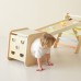 5-in-1 medinis Montessori laipiojimo trikampio rinkinys vaikams – namų žaidimų aikštelė ir gimnastikos kompleksas CLASSIC WORLD