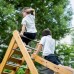 Medines žaidimų aikštelės XL Montessori laipiojimo kopėčių komplektas CLASSIC WORLD EDU
