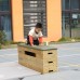 CLASSIC WORLD EDU medinė 3 lygių gimnastikos dėžė su sertifikatu
