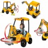 Elektrinis ekskavatorius vaikams Super Digger – 12 V akumuliatorinis traktorius nuo 3 metų FEBER Elektrinis ekskavatorius vaikams Super Digger – 12 V akumuliatorinis traktorius nuo 3 metų FEBER