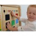 Edukacinė lenta Medžiagų tekstūrų atpažinimas Lytėjimo pojūtis MASTERKIDZ