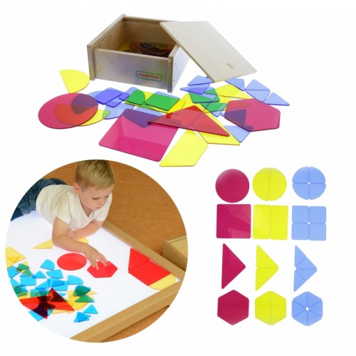 Permatomos geometrinės formos MASTERKIDZ
