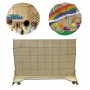 Laisvai pastatoma kūrybinė mokymosi lenta 166 x 125 MASTERKIDZ STEM Laisvai pastatoma kūrybinė mokymosi lenta 166 x 125 MASTERKIDZ STEM
