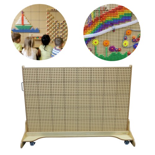 Laisvai pastatoma kūrybinė mokymosi lenta 166 x 125 MASTERKIDZ STEM 