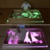 Sensorinis smėlio žaidimų stalas su stačiakampe LED šviesos panele MASTERKIDZ