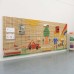 Kūrybinė ir mokslinė sieninė edukacinė lenta su montavimo panele – 120 × 80 cm MASTERKIDZ STEM