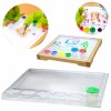 Kvadratinis piešimo padėklas MASTERKIDZ Montessori