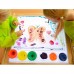 Kvadratinis piešimo padėklas MASTERKIDZ Montessori