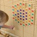 Spalvotų akrilinių deimantų rinkinys STEM edukacinei lentai – 72 vnt. MASTERKIDZ