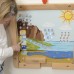 Edukacinė lenta „Vandens apytakos ciklas“ vaikams MASTERKIDZ Montessori Edukacinė lenta „Vandens apytakos ciklas“ vaikams MASTERKIDZ Montessori