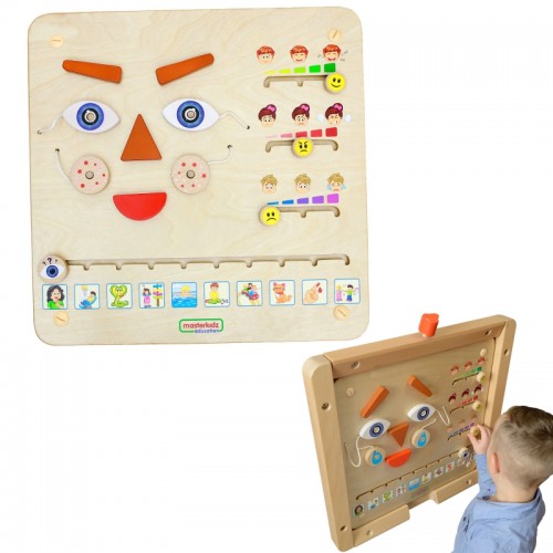 Emocinio mokymosi lenta Kaip jautiesi Montessori MASTERKIDZ 