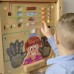 Edukacinė eksperimentų lenta „Krypties pažinimas“ – STEM mokomoji lenta vaikams MASTERKIDZ