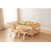 Medinis edukacinis STEM stalas su STEM WALL priedais – 359 dalių rinkinys MASTERKIDZ