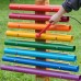 Vaikiškas muzikinis bokštas „Vaivorykštė“ – vamzdiniai varpeliai ir ksilofonas MASTERKIDZ