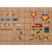 Geometrinių formų kaladėlių rinkinys STEM sienų plokštėms, 260 vnt. MASTERKIDZ Geometrinių formų kaladėlių rinkinys STEM sienų plokštėms, 260 vnt. MASTERKIDZ