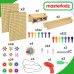 Tvirtinimo plokštės 2 x 120 x 80 cm + XXL priedų rinkinys MASTERKIDZ STEM