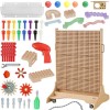 Laisvai pastatoma STEM kūrybinio mokymosi lenta 125 x 86 + priedų rinkinys MASTERKIDZ