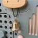 Guiro muzikinis instrumentas vaikams – priedas STEM edukacinei lentai MASTERKIDZ „Karvutė