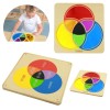 Edukacinė lenta, veidrodis, mokantis maišyti spalvas MASTERKIDZ