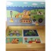 Lavinamoji dėlionė magnetinė dėžutė vaikams 80 vnt. TOOKY TOY Montessori