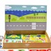 Lavinamoji dėlionė magnetinė dėžutė vaikams 80 vnt. TOOKY TOY Montessori