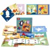 Dėlionė vaikams Lavinimosi figūros Figūrėlės Formos 18 vnt. TOOKY TOY Tangram