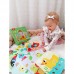 Dėlionės Kaladėlės Vaikams Gyvūnai Suderinti Mokymosi Formos Spalvos + Lentos TOOKY TOY